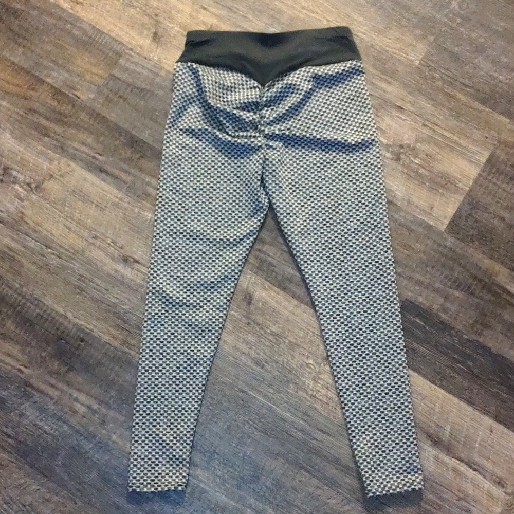 🔖3for$25 TikTok | High Waisted Booty Lifting Honeycomb Leggings